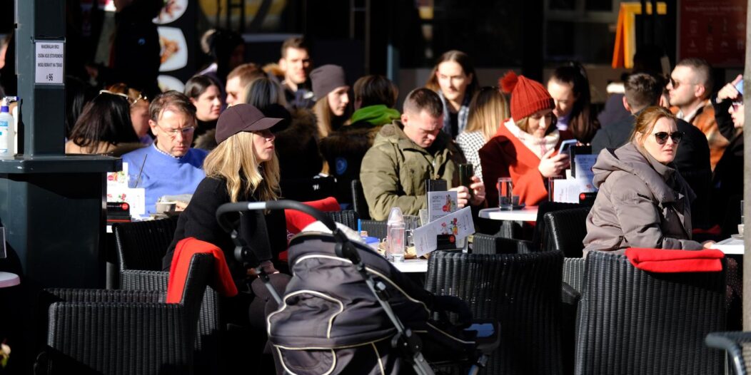 Sunčana nedjelja u centru Zagreba Sunčana nedjelja u centru Zagreba