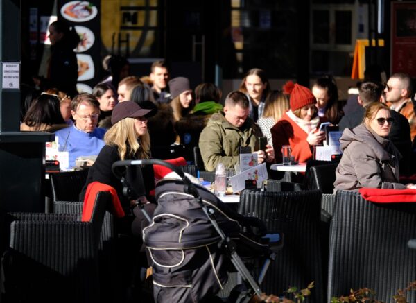Sunčana nedjelja u centru Zagreba