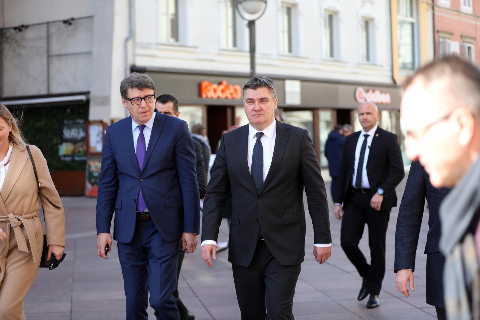 Rijeka: Predsjednik Zoran Milanović sastao se s gradonačelnikom Markom Filipovićem Rijeka: Predsjednik Zoran Milanović sastao se s gradonačelnikom Markom Filipovićem
