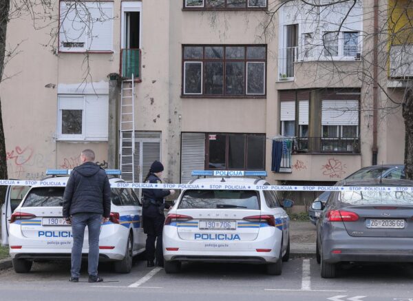 Ubojstvo i pokušaj samoubojstva u zagrebačkoj Dubravi, očevid je u tijeku