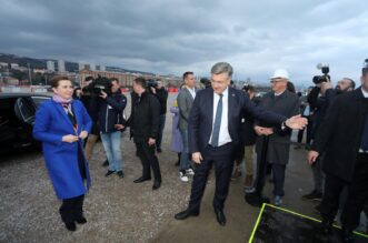 Danska premijerka i Andrej Plenković obišli su budući terminal Rijeka Gateway Danska premijerka i Andrej Plenković obišli su budući terminal Rijeka Gateway