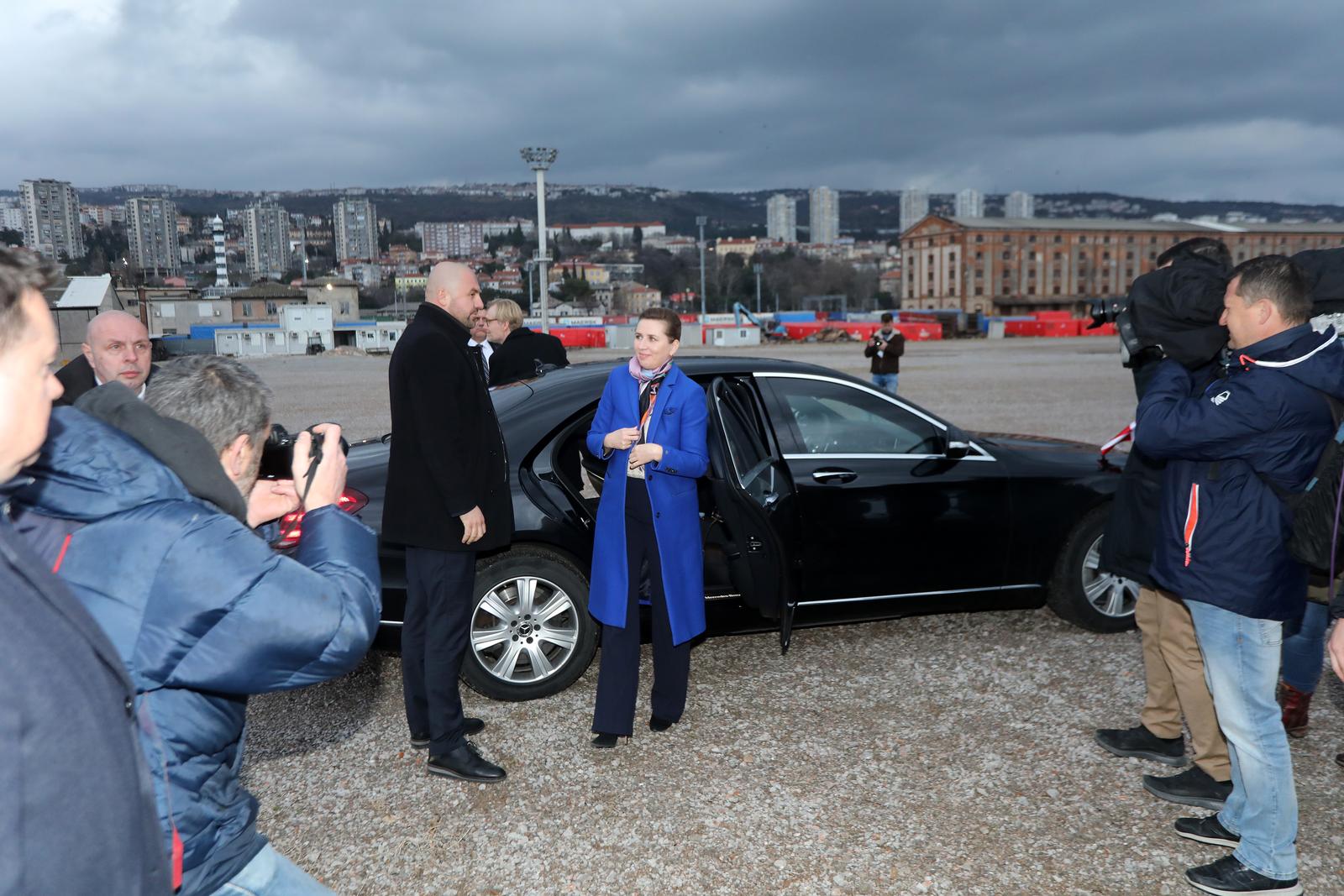 Danska premijerka i Andrej Plenković obišli su budući terminal Rijeka Gateway Danska premijerka i Andrej Plenković obišli su budući terminal Rijeka Gateway