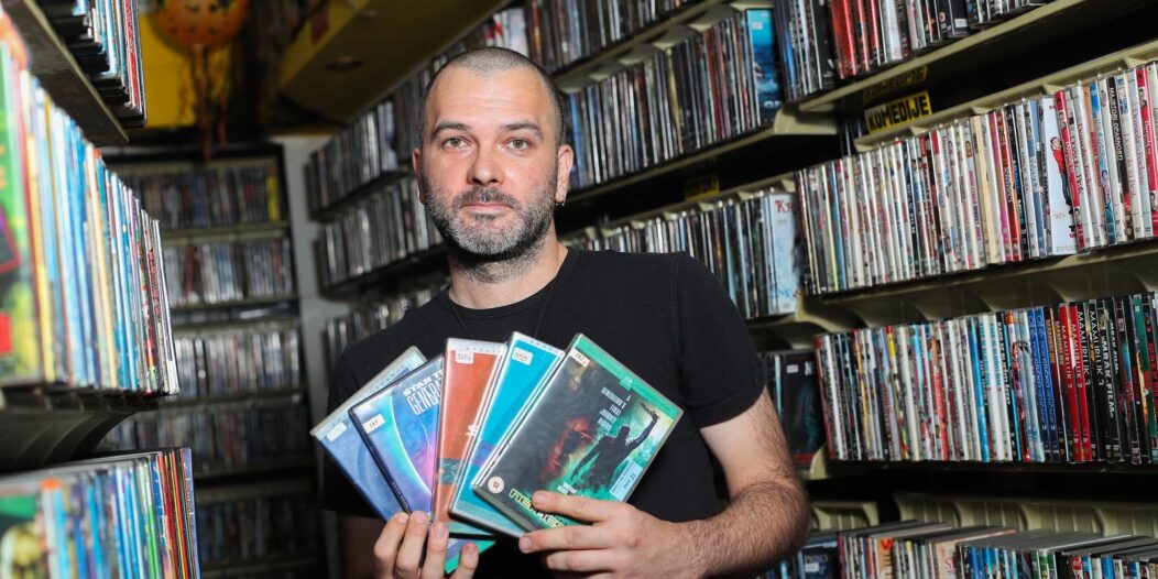 Marko Jantol vlasnik jedine zagreba?ke videoteke Pauk Marko Jantol vlasnik jedine zagreba?ke videoteke Pauk