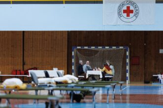 Stanari u blizini Luke Rijeka smješteni su u dvoranu Mladost Stanari u blizini Luke Rijeka smješteni su u dvoranu Mladost