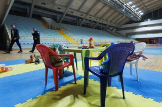 Stanari u blizini Luke Rijeka smješteni su u dvoranu Mladost Stanari u blizini Luke Rijeka smješteni su u dvoranu Mladost