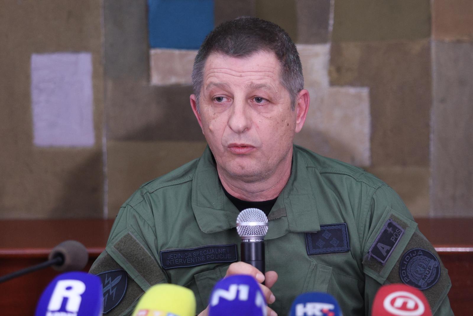 Rijeka: Konferencija za medije nakon uspješne akcije izmještavanja i neutralizacije mine