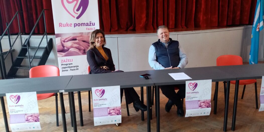 Željka Šarčević Grgić i Denis Mladenić završni press Ruke pomažu – faza 2 Željka Šarčević Grgić i Denis Mladenić završni press Ruke pomažu – faza 2