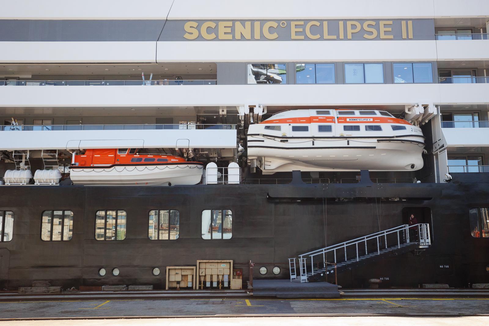 Rijeka: Svečano isplovljavanje broda Scenic Eclipse II Rijeka: Svečano isplovljavanje broda Scenic Eclipse II