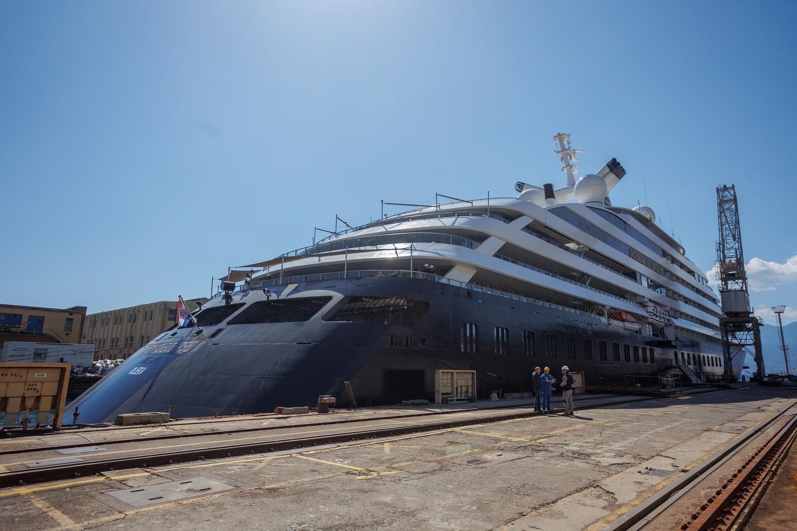 Rijeka: Svečano isplovljavanje broda Scenic Eclipse II Rijeka: Svečano isplovljavanje broda Scenic Eclipse II