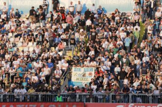 hnk rijeka utakmica rujevica tribine navijači hnk rijeka utakmica rujevica tribine navijači