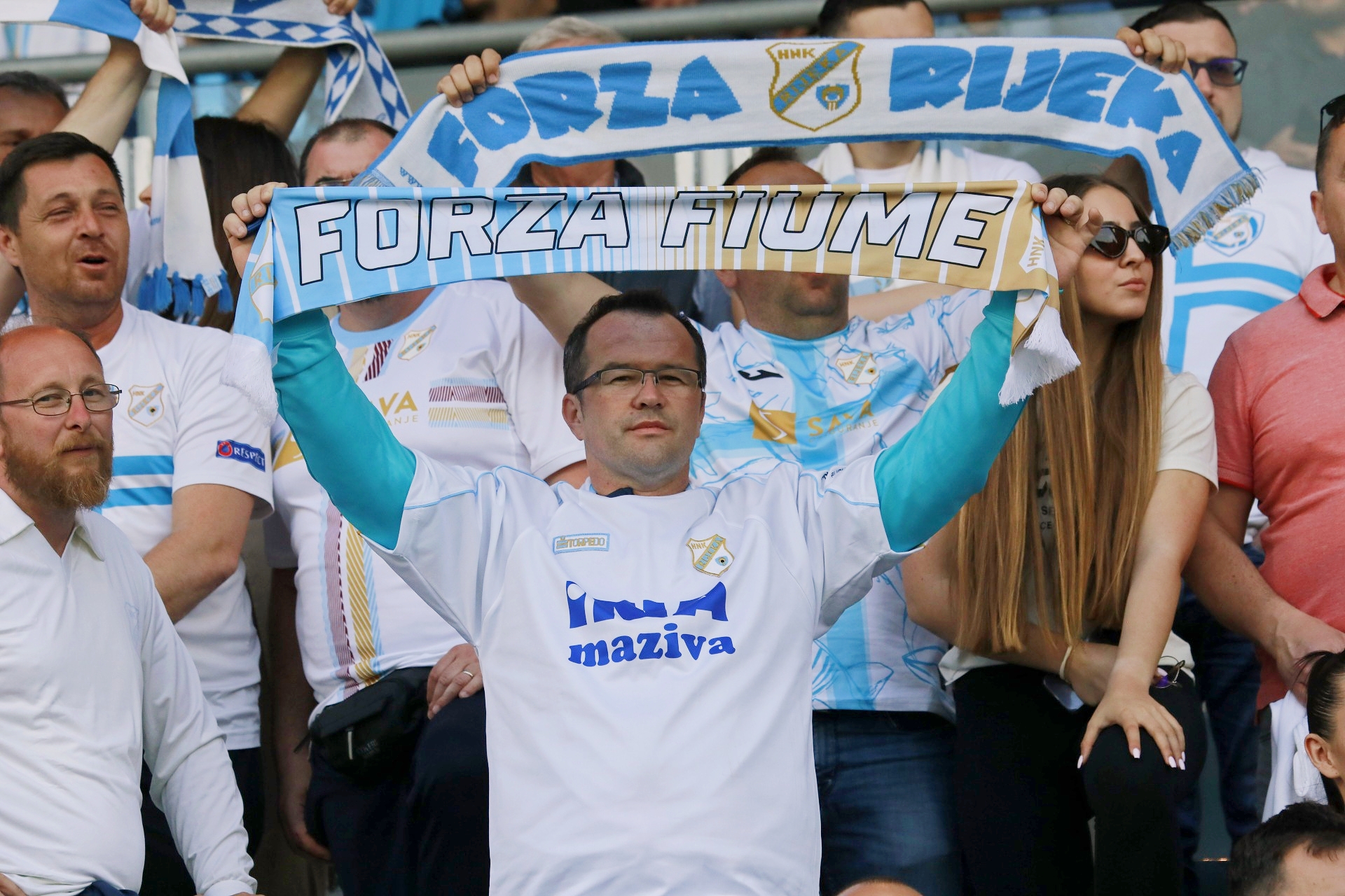 hnk rijeka utakmica rujevica tribine navijači hnk rijeka utakmica rujevica tribine navijači