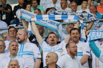 hnk rijeka utakmica rujevica tribine navijači hnk rijeka utakmica rujevica tribine navijači