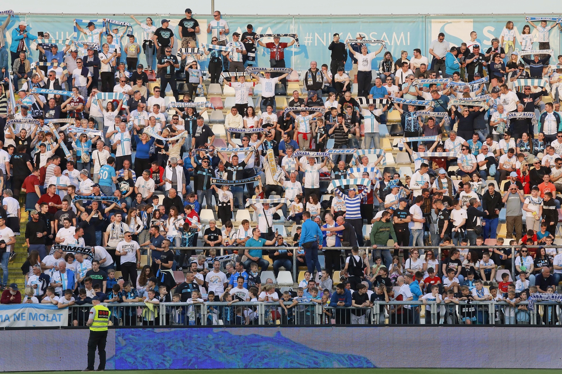 hnk rijeka dinamo utakmica rujevica tribine navijači armada hnk rijeka dinamo utakmica rujevica tribine navijači armada