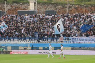 hnk rijeka utakmica rujevica tribine navijači hnk rijeka utakmica rujevica tribine navijači
