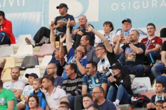 hnk rijeka utakmica rujevica tribine navijači hnk rijeka utakmica rujevica tribine navijači
