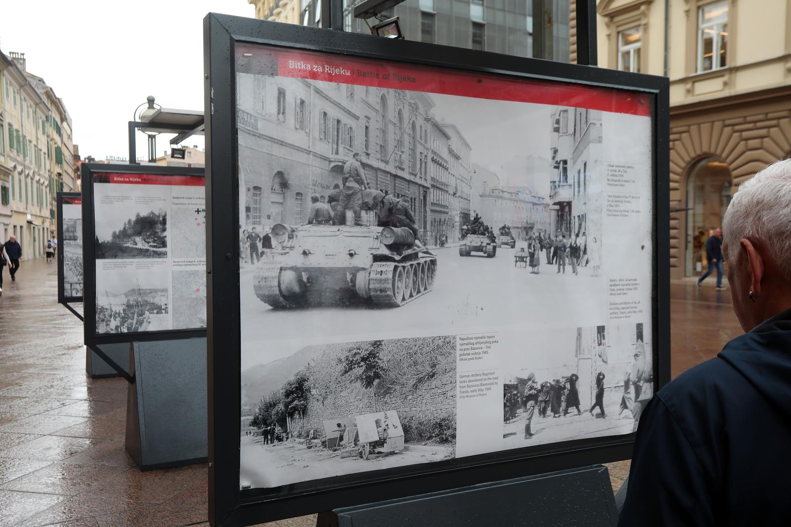 Rijeka: Obilježavanje Dana oslobođenja Rijeke od fašizma započelo otvorenjem izložbe na Korzu