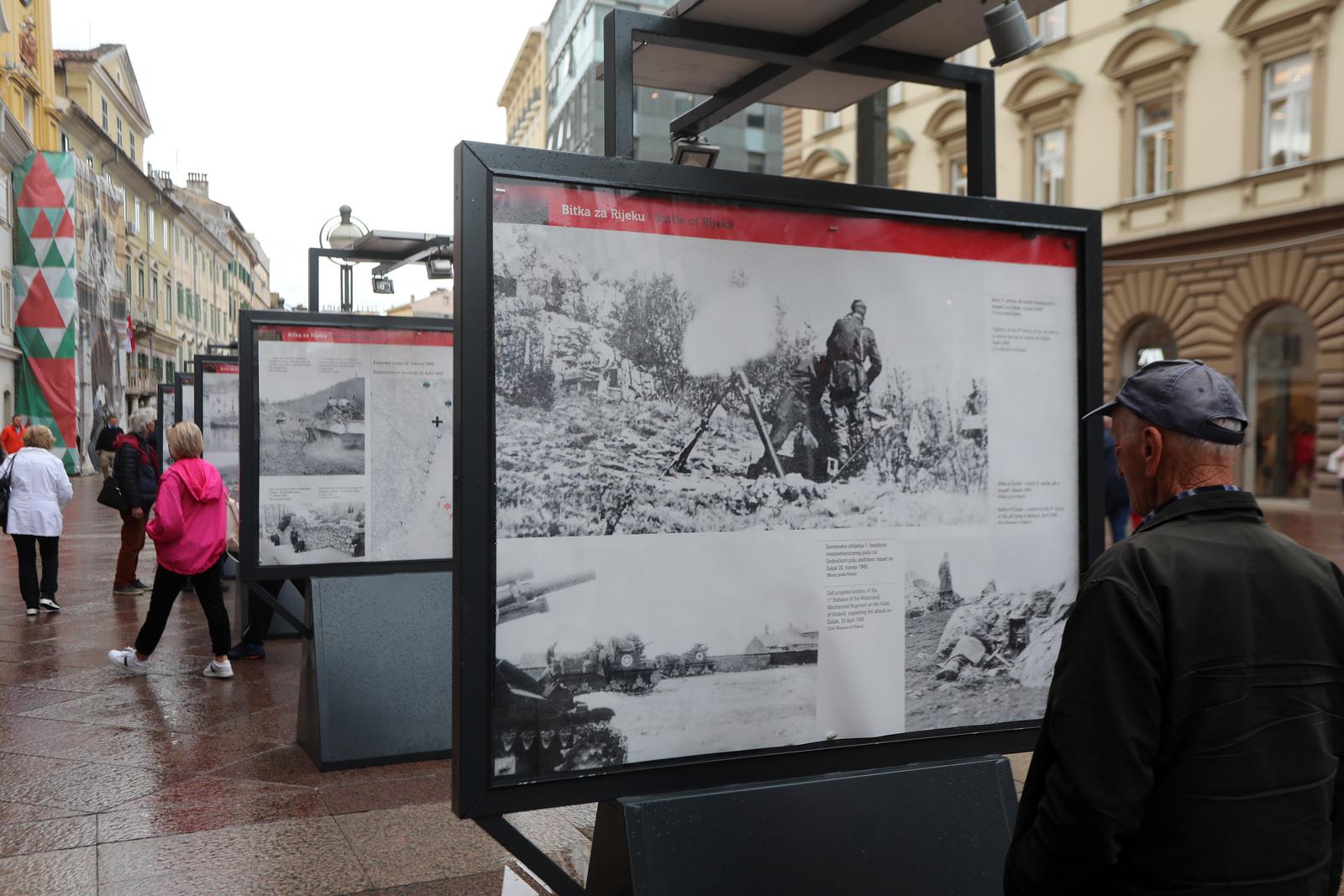 Rijeka: Obilježavanje Dana oslobođenja Rijeke od fašizma započelo otvorenjem izložbe na Korzu