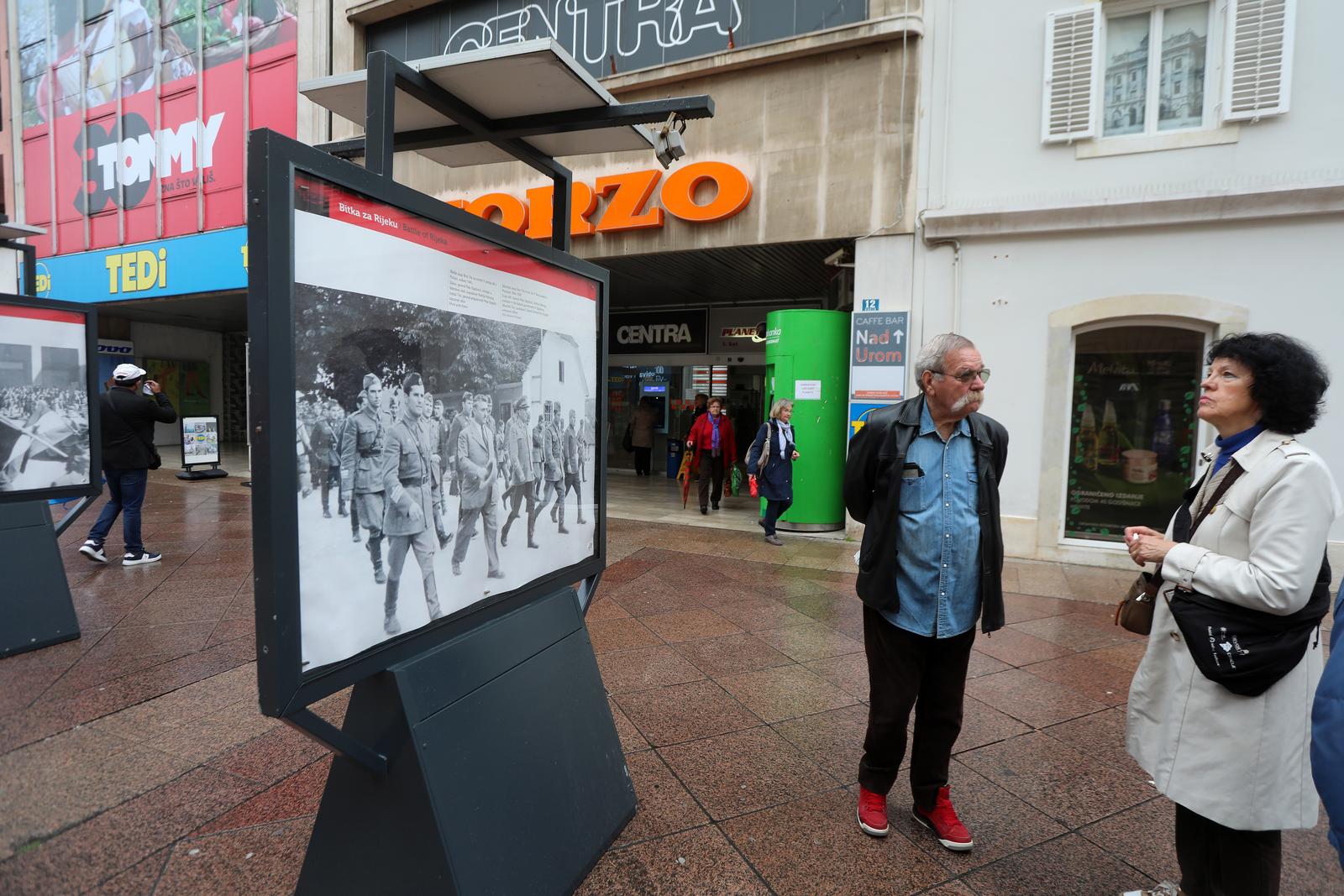 Rijeka: Obilježavanje Dana oslobođenja Rijeke od fašizma započelo otvorenjem izložbe na Korzu