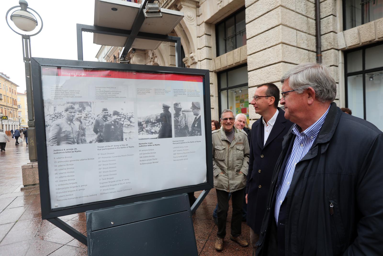 Rijeka: Obilježavanje Dana oslobođenja Rijeke od fašizma započelo otvorenjem izložbe na Korzu