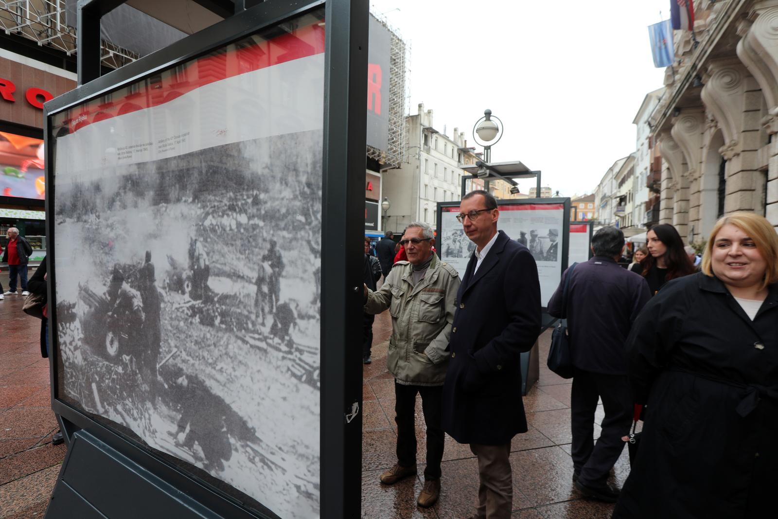 Rijeka: Obilježavanje Dana oslobođenja Rijeke od fašizma započelo otvorenjem izložbe na Korzu