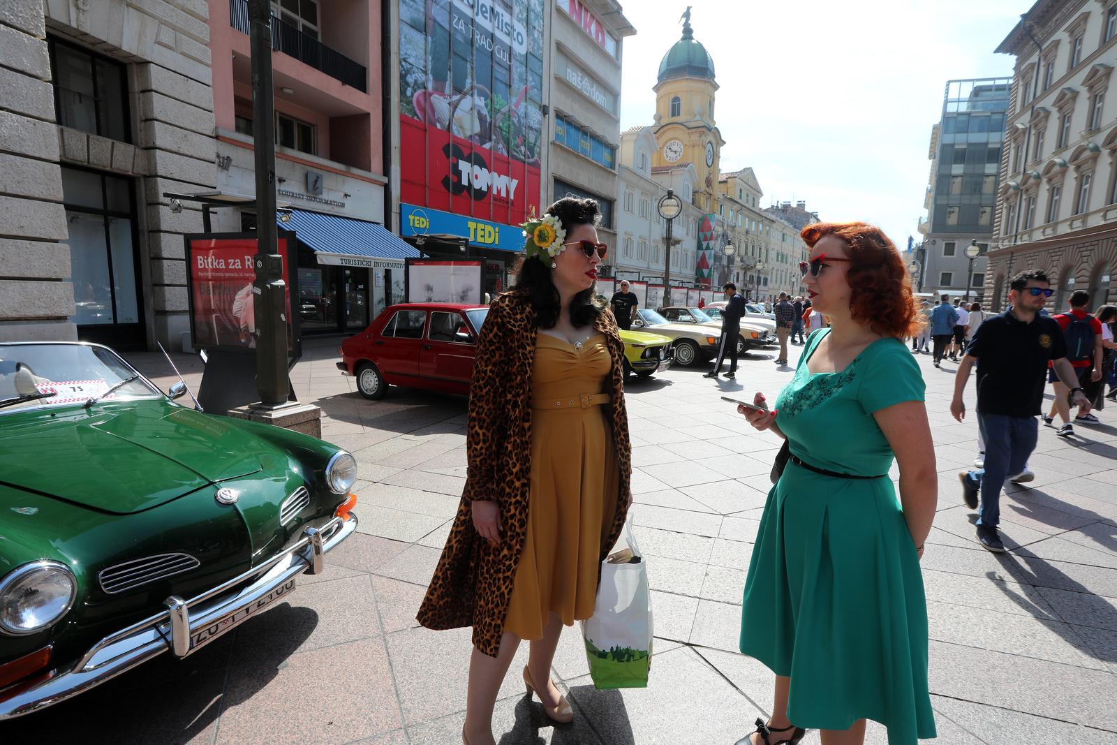Na ulicama grada održan 27. Oldtimer auto rally Rijeka 2023