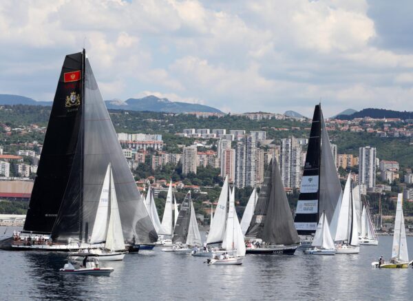 22. regata brodova Fiumanka u Kvarnerskom zaljevu