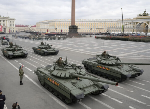 Russia Parade Rehearsal