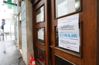 Rijeka: Štrajk djalatnika Trgovačkog suda