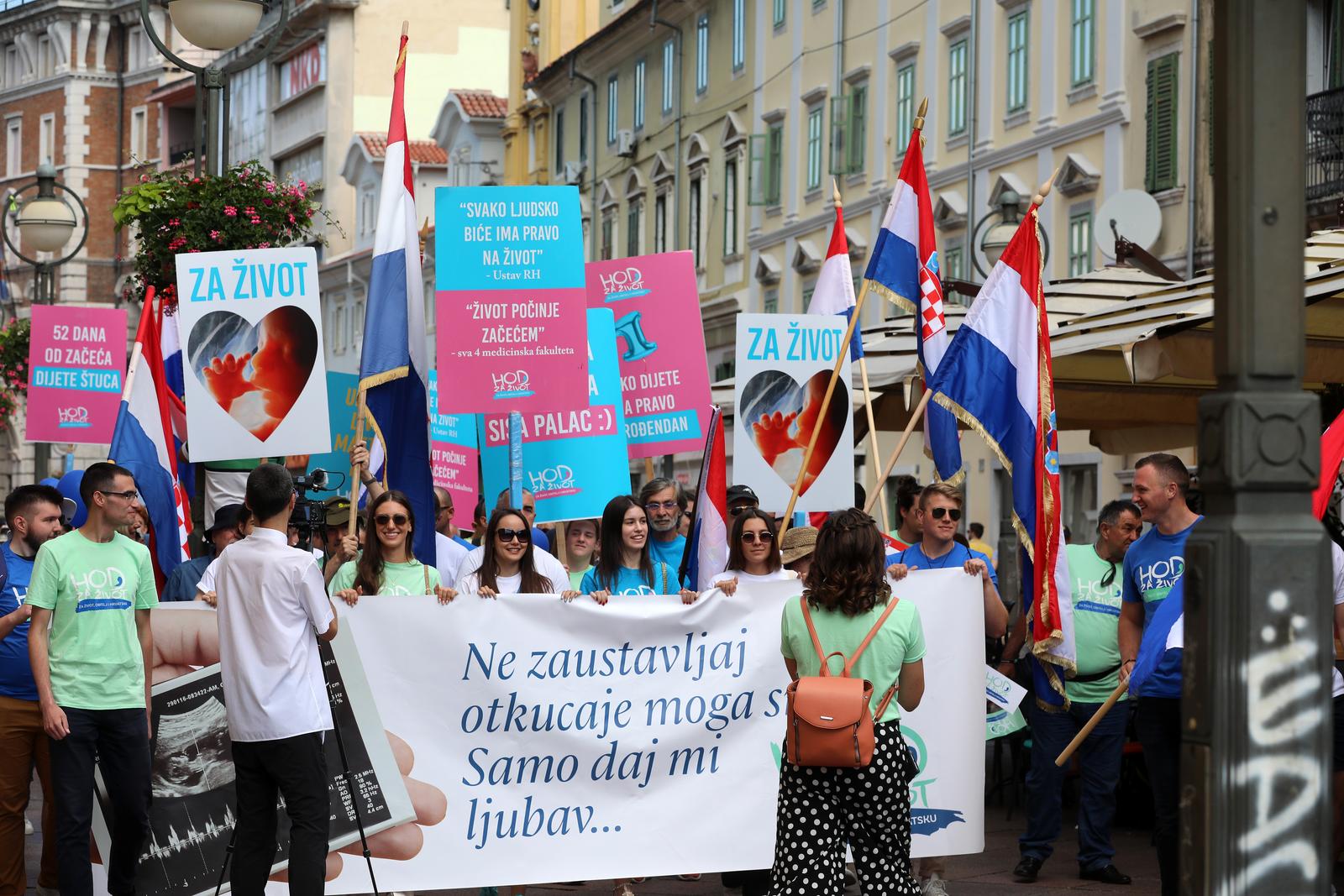 Rijeka: Hod za zivot Rijeka: Hod za zivot