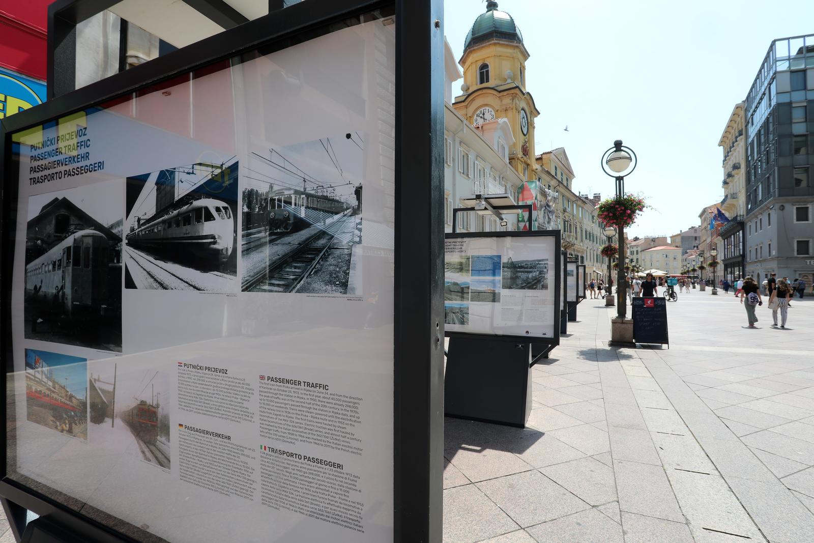 Rijeka: Izloba “eljeznica u Rijeci” Rijeka: Izloba “eljeznica u Rijeci”