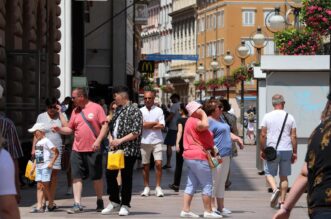 Rijeka: Turisti u obilasku grada