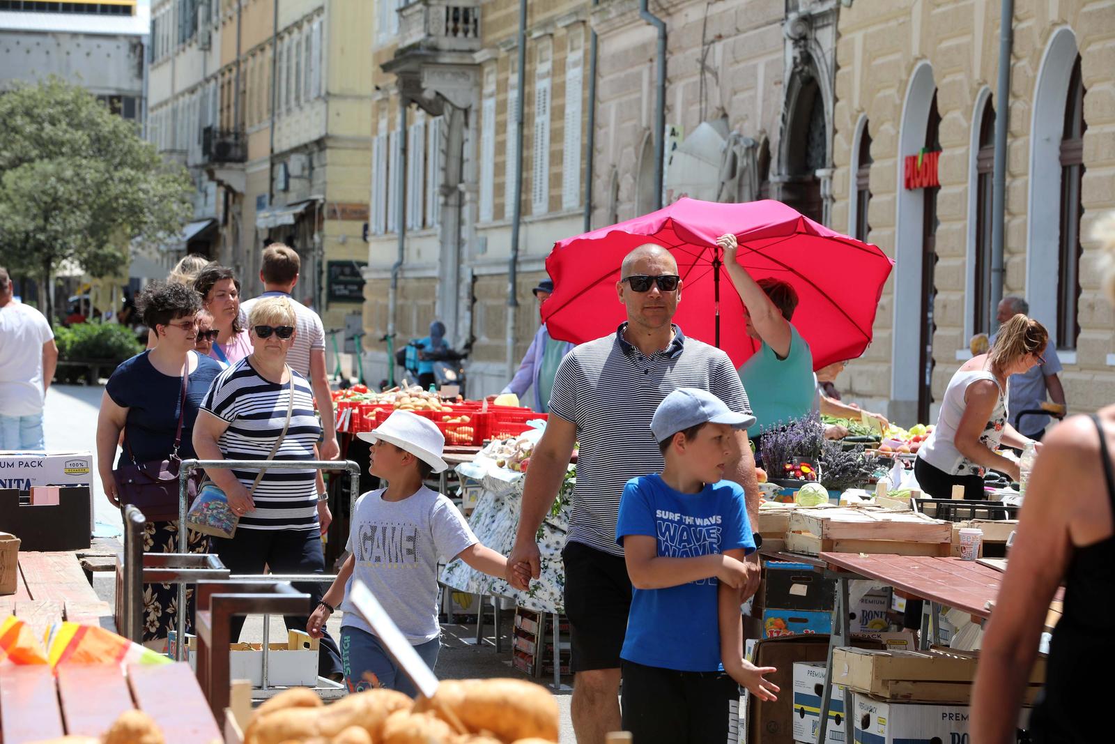Rijeka: Turisti u obilasku grada