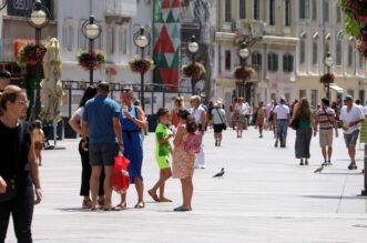 Rijeka: Turisti u obilasku grada