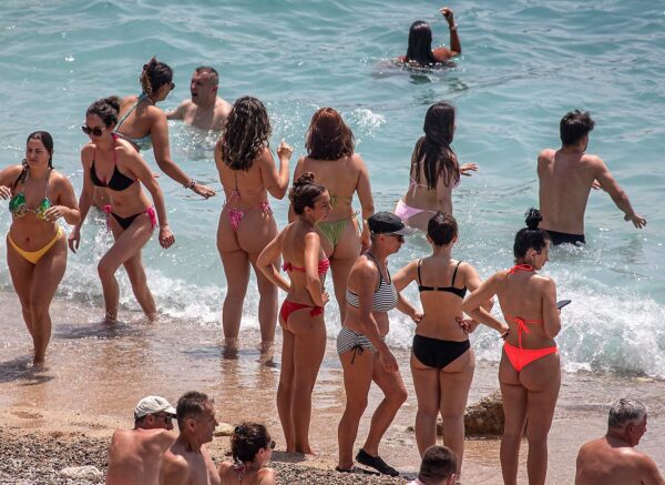 Dubrovnik: Gužva na plaži Banje