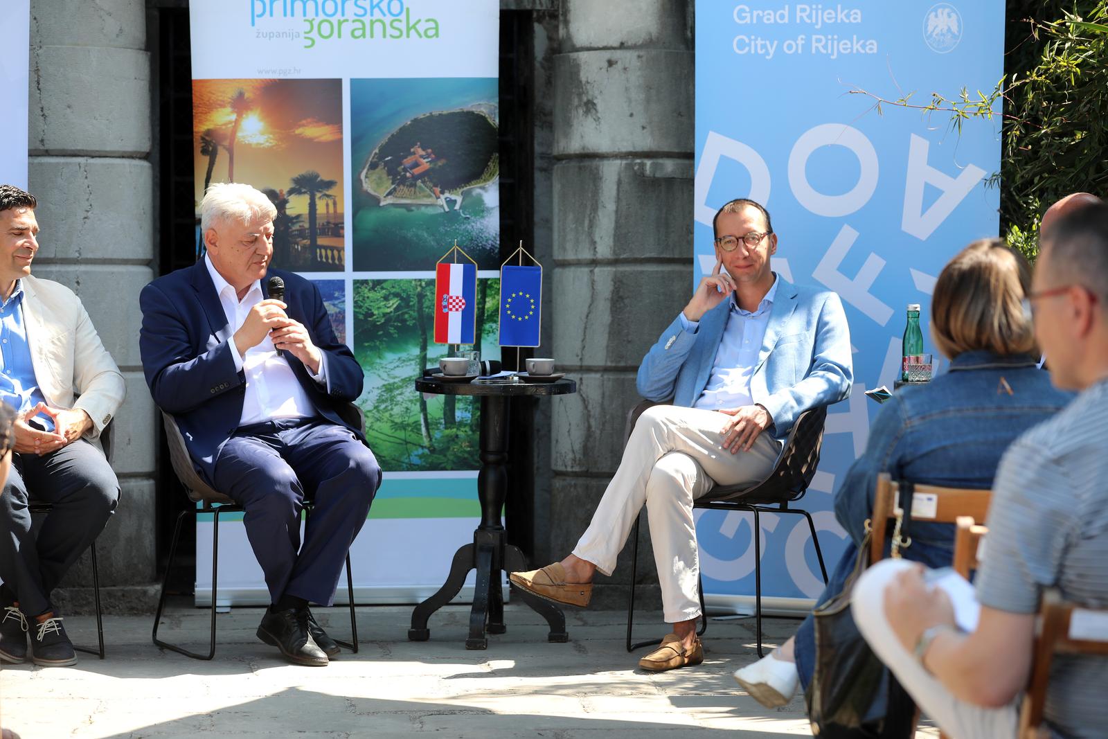 Rijeka: Obilježavanje 10 godina članstva Hrvatske u EU Rijeka: Obilježavanje 10 godina članstva Hrvatske u EU