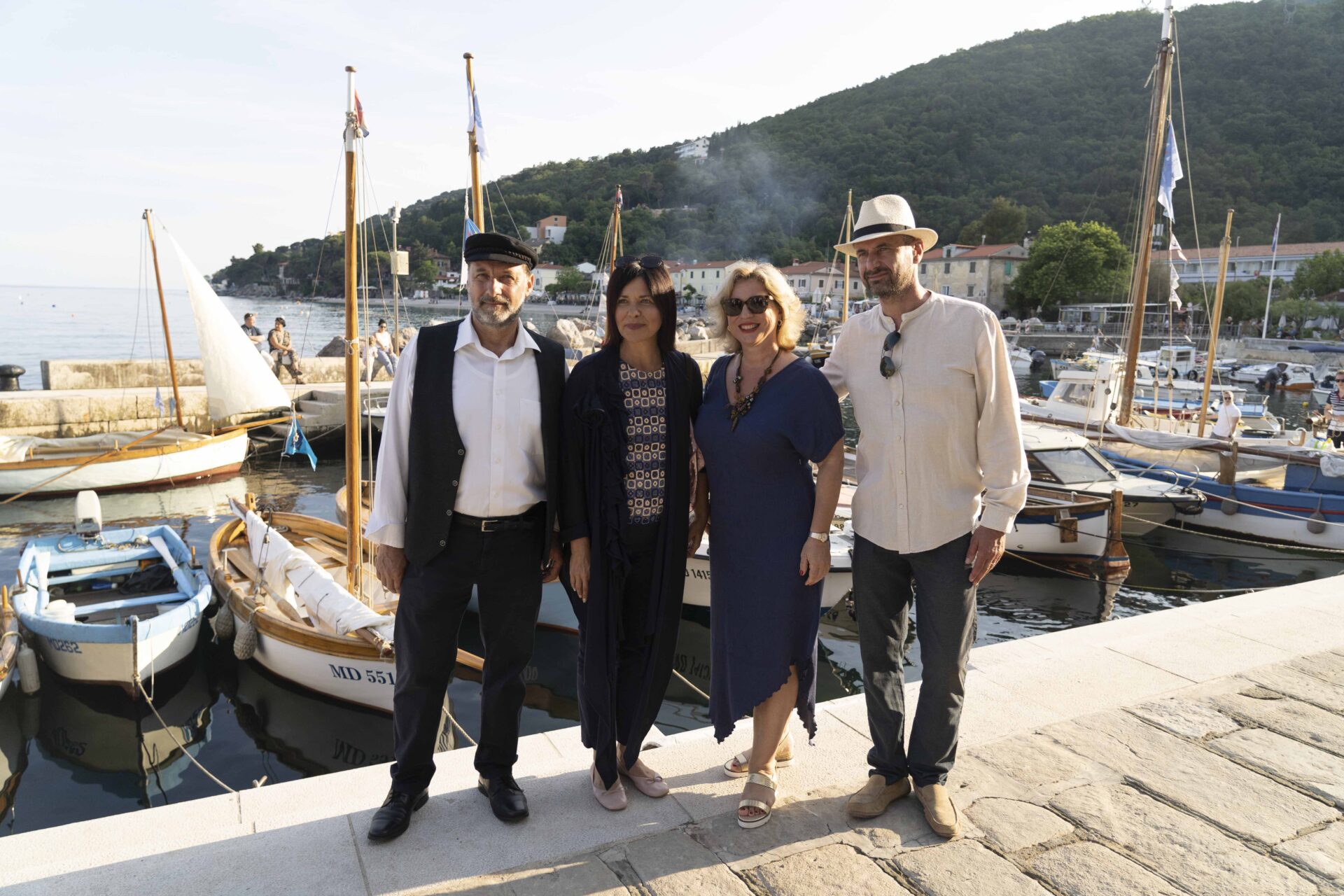 Robert Mohović, Sonja Šišić, Irena Peršić Živadinov i Riccardo Staraj (foto Ana Šerić) Robert Mohović, Sonja Šišić, Irena Peršić Živadinov i Riccardo Staraj (foto Ana Šerić)
