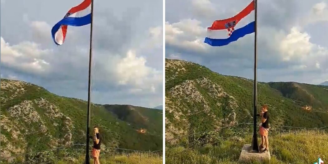 zastava knin skidanje rt zastava knin skidanje rt
