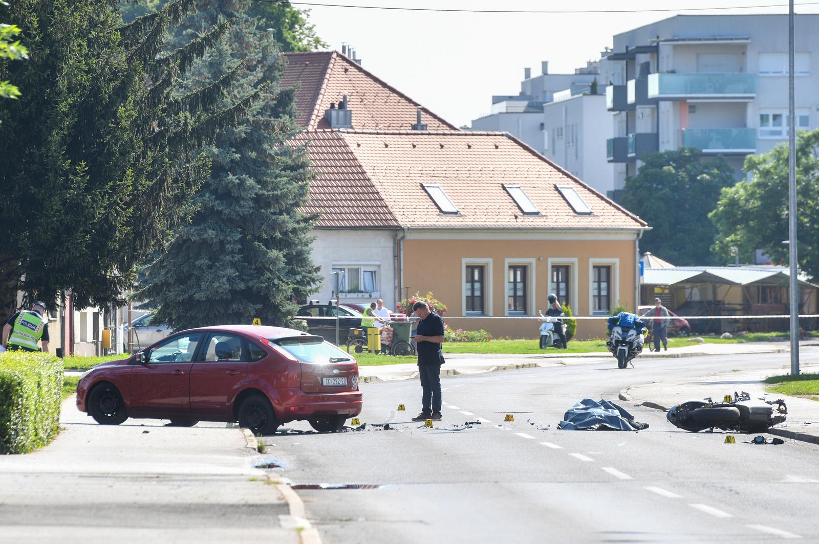 Čakovec: U prometnoj nesreći smrtno stradao vozač motocikla Čakovec: U prometnoj nesreći smrtno stradao vozač motocikla