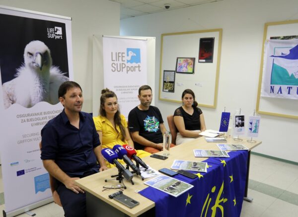 Rijeka: Predstavljanje projekta LIFE SUPport – osiguravanje budućnosti za bjeloglave supove u Hrvatskoj
