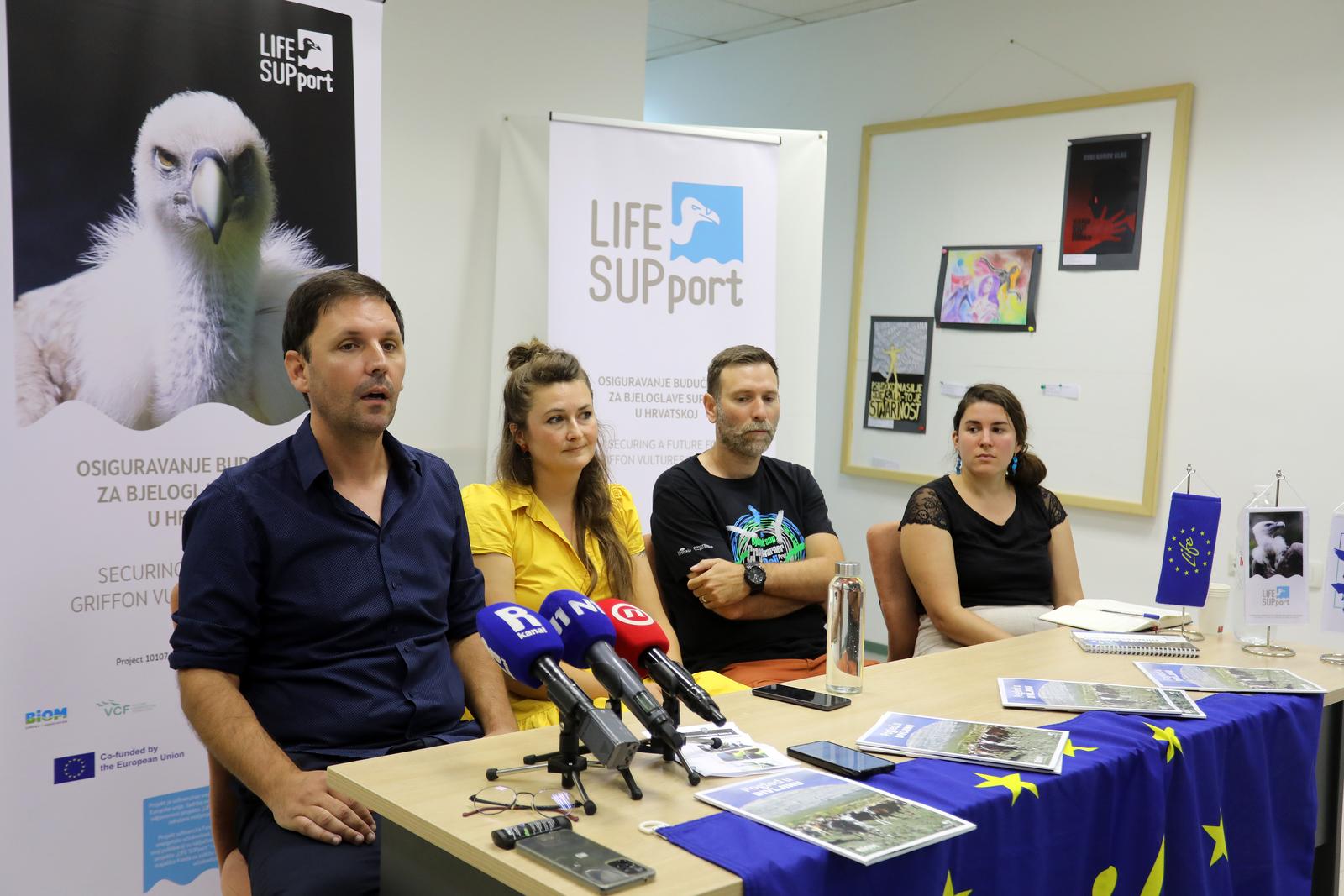 Rijeka: Predstavljanje projekta LIFE SUPport – osiguravanje budućnosti za bjeloglave supove u Hrvatskoj Rijeka: Predstavljanje projekta LIFE SUPport – osiguravanje budućnosti za bjeloglave supove u Hrvatskoj