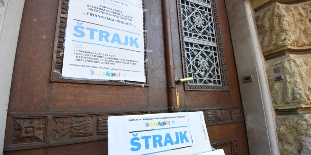 ibenik: trajk slubenika i namjetenika u sudovima traje ve? 32 dana ibenik: trajk slubenika i namjetenika u sudovima traje ve? 32 dana