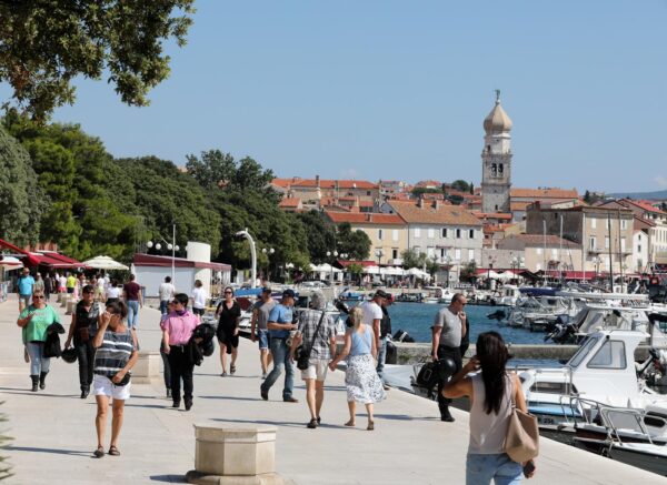 Otok Krk još je uvijek pun turista