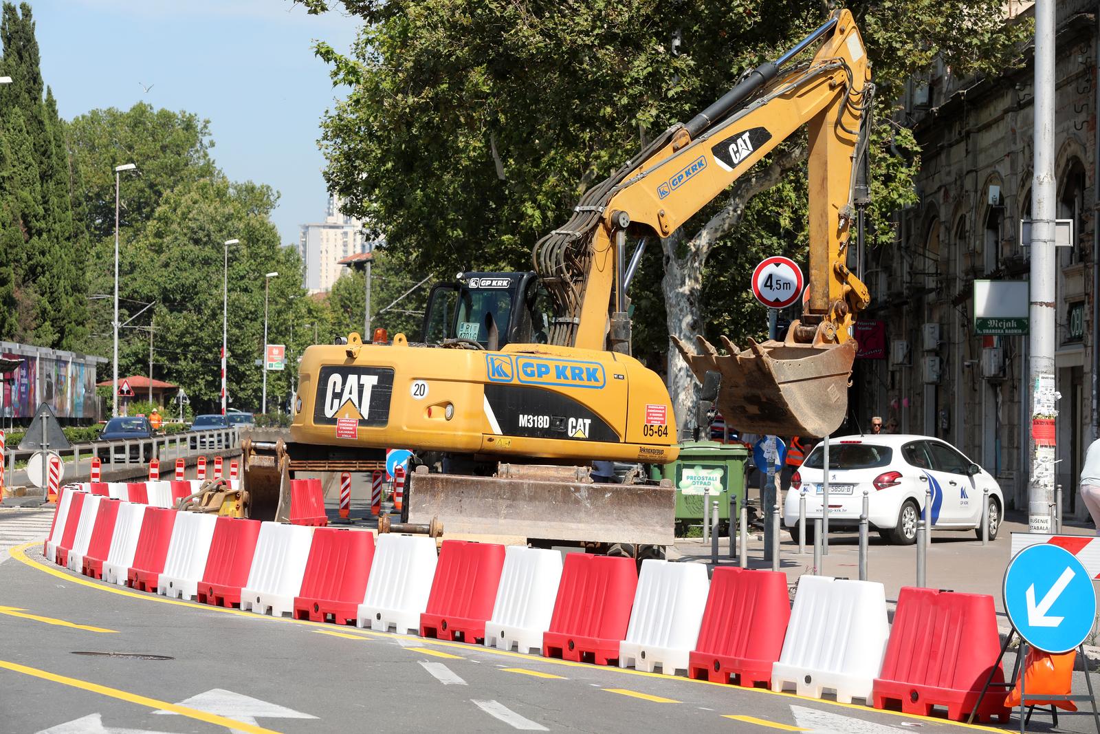 Rijeka: Započeli radovi u Krešimirovoj ulici