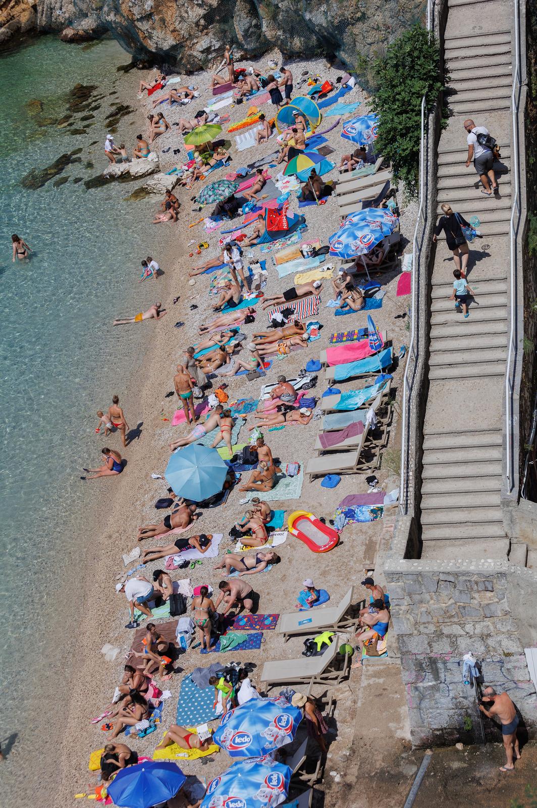 Riječani su spas od vrućina potražili na moru Riječani su spas od vrućina potražili na moru