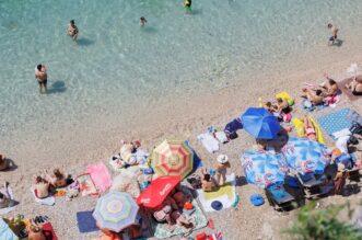 Riječani su spas od vrućina potražili na moru Riječani su spas od vrućina potražili na moru