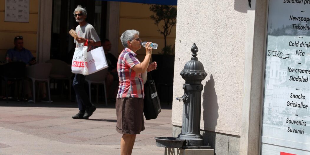 Rijeka: Toplinski val u centru grada Rijeka: Toplinski val u centru grada
