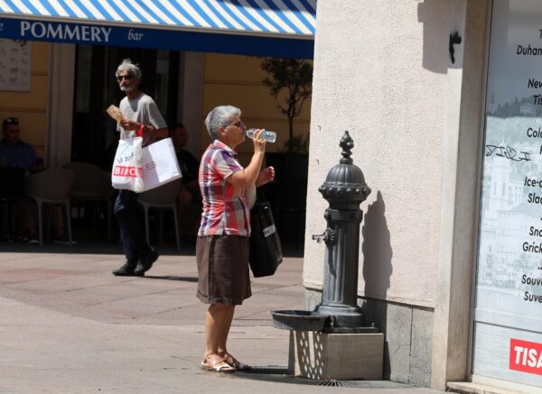 Rijeka: Toplinski val u centru grada