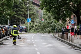 Zagreb: Posljedice snažnog nevremena na ulicama grada Zagreb: Posljedice snažnog nevremena na ulicama grada