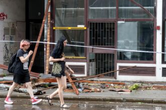 Zagreb: Posljedice snažnog nevremena na ulicama grada Zagreb: Posljedice snažnog nevremena na ulicama grada