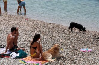 Rijeka: Pseca plaza na Pecinama Rijeka: Pseca plaza na Pecinama